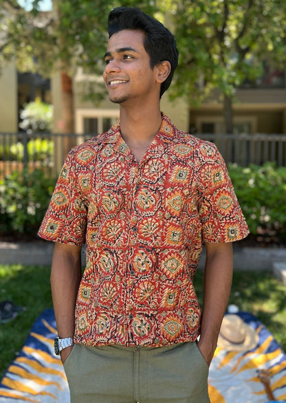 Mens Kalamkari Shirt